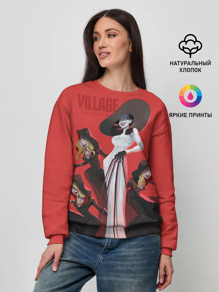 Женский свитшот / VILLAGE resident evil
