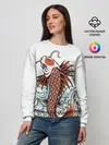 Женский свитшот / Карп Кои