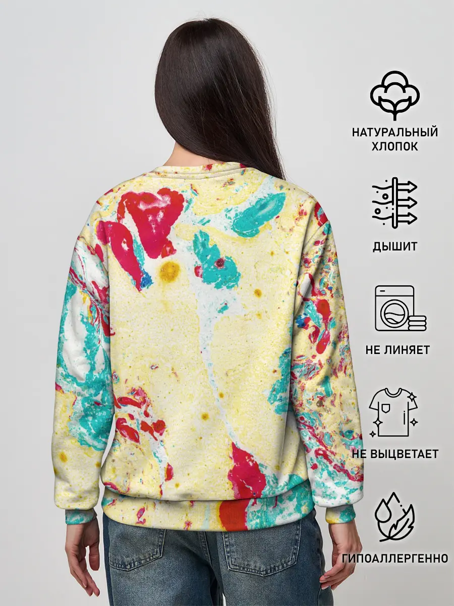 Женский свитшот / Текстура