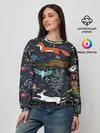 Женский свитшот / Звери и Природа