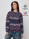 Женский свитшот / Русские народные узоры