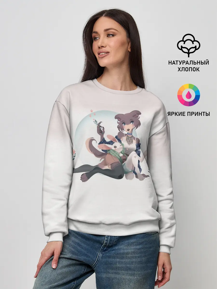Женский свитшот / Джуно и Хару