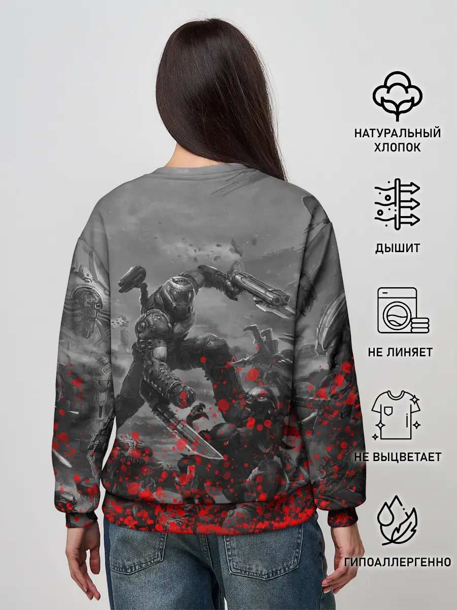 Женский свитшот / DOOM