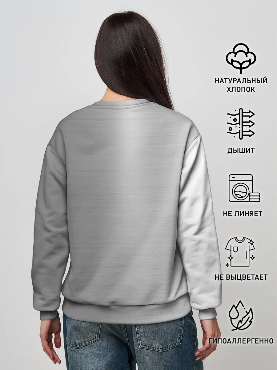 Женский свитшот / Renault | Сталь