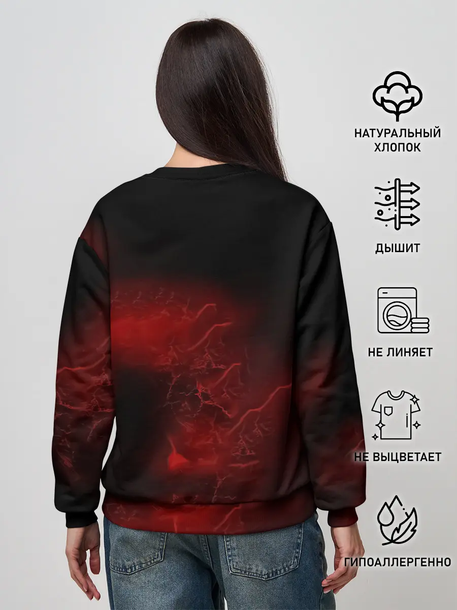 Женский свитшот / Kaneki Ken Kakuja