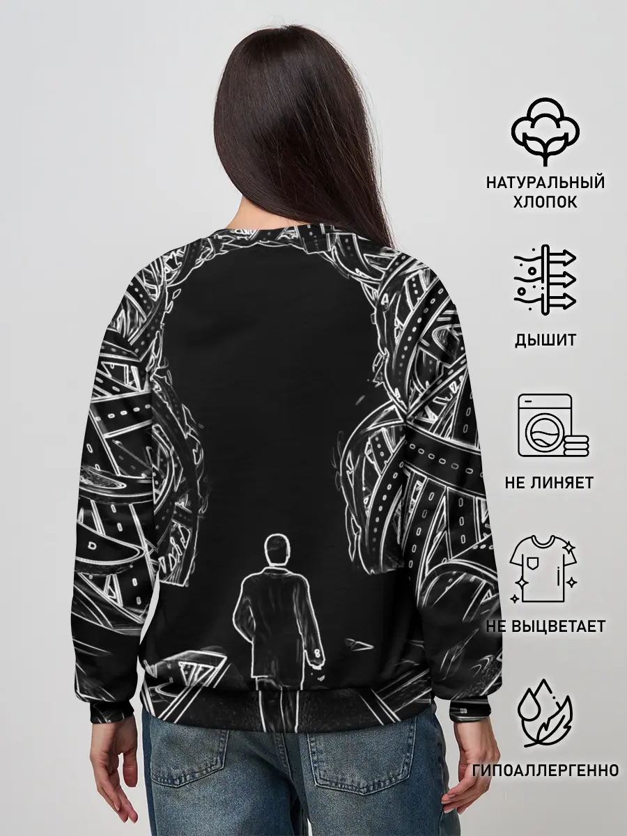 Женский свитшот / Дорога в некуда