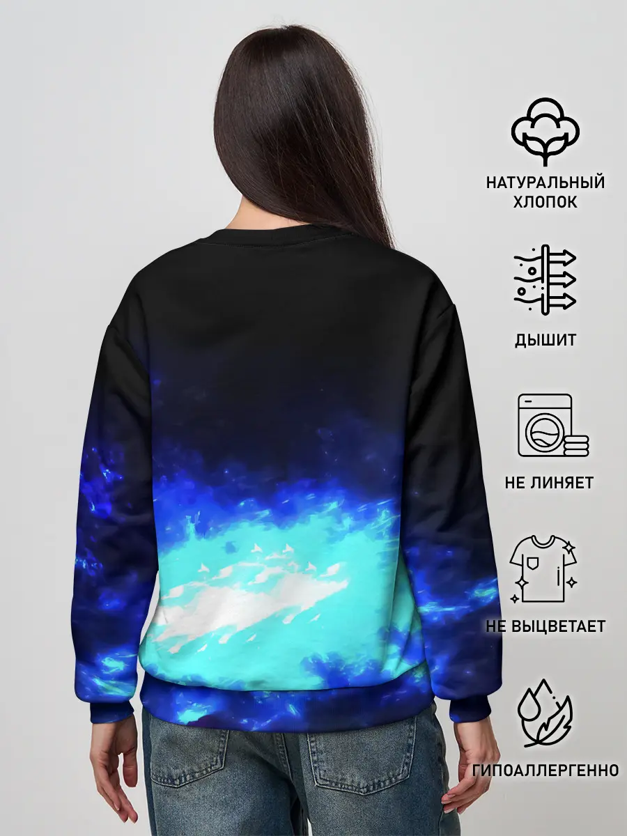 Женский свитшот / Гуль Киришима