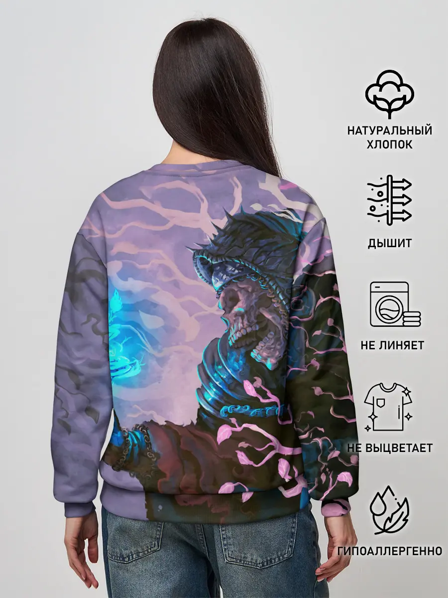 Женский свитшот / Тёмная душа