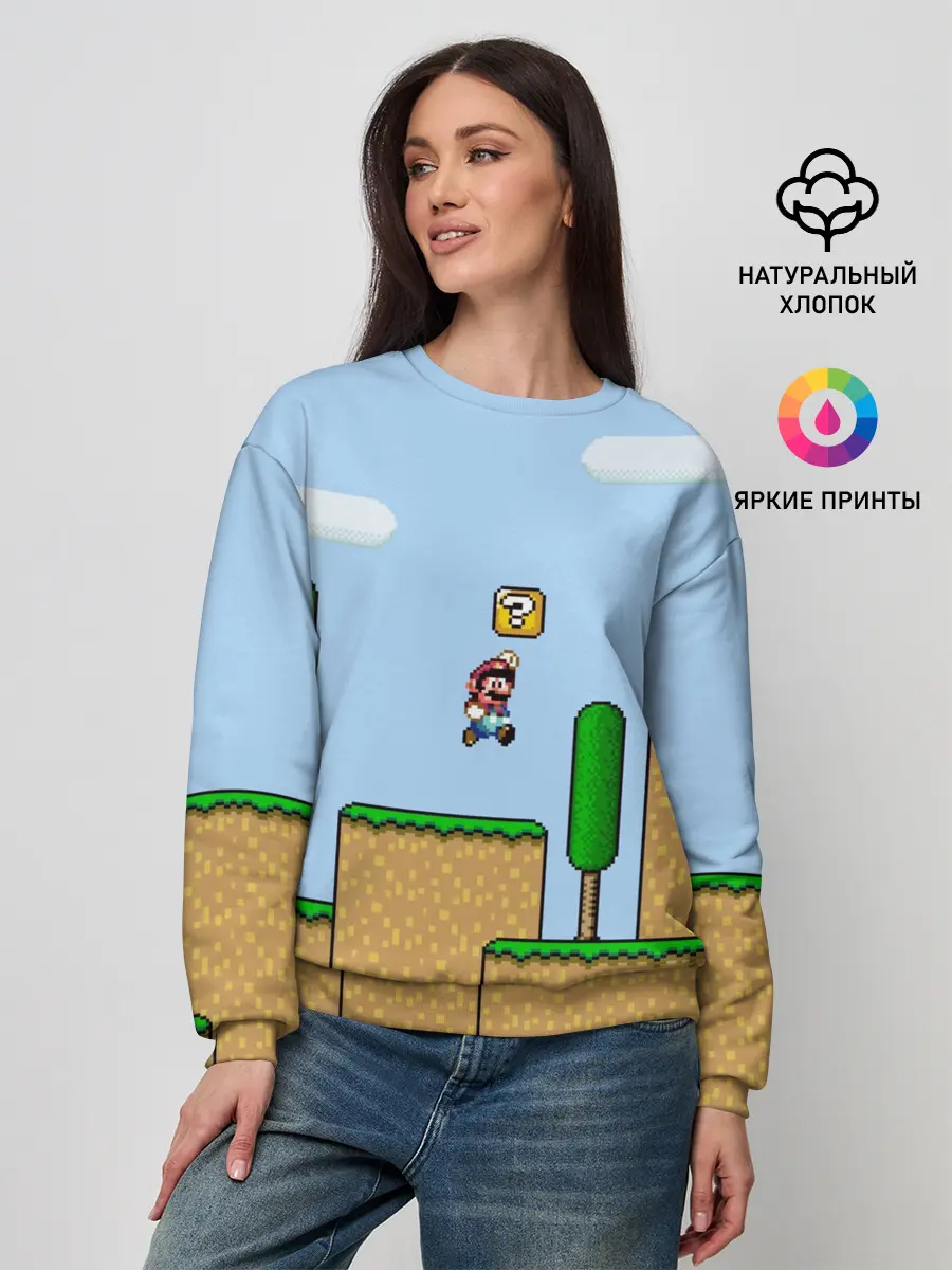 Женский свитшот / Mario