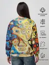 Женский свитшот / Цветные абстрактные пятна