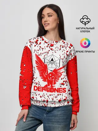 Женский свитшот / deftones