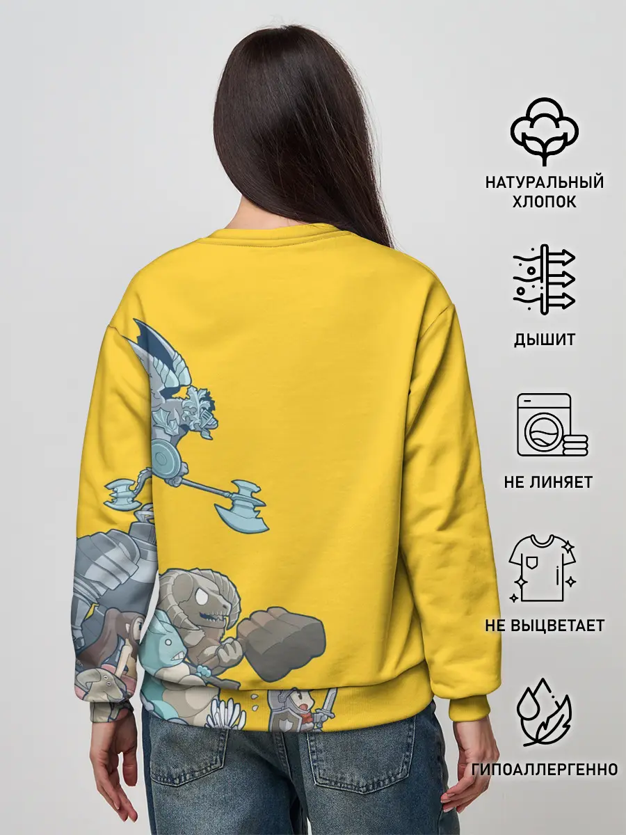 Женский свитшот / RUN HERO RUN