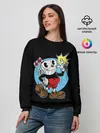 Женский свитшот / CUPHEAD | КАПХЕД