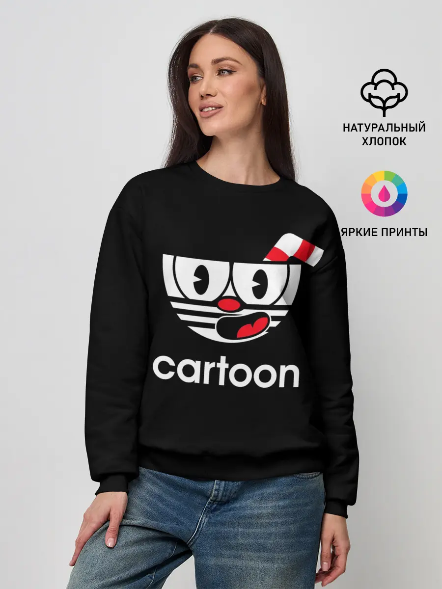 Женский свитшот / CUPHEAD | КАПХЕД