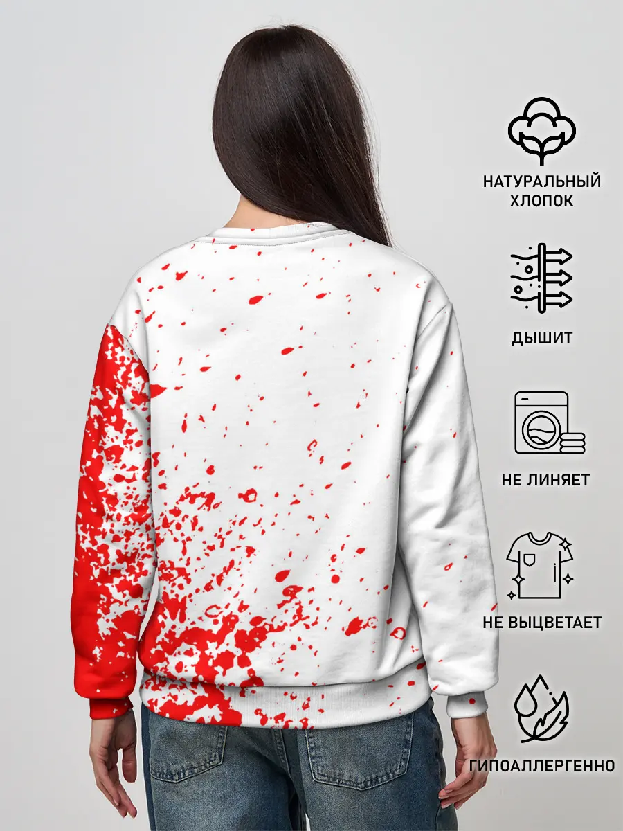 Женский свитшот / cannibal corpse.