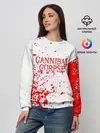 Женский свитшот / cannibal corpse.