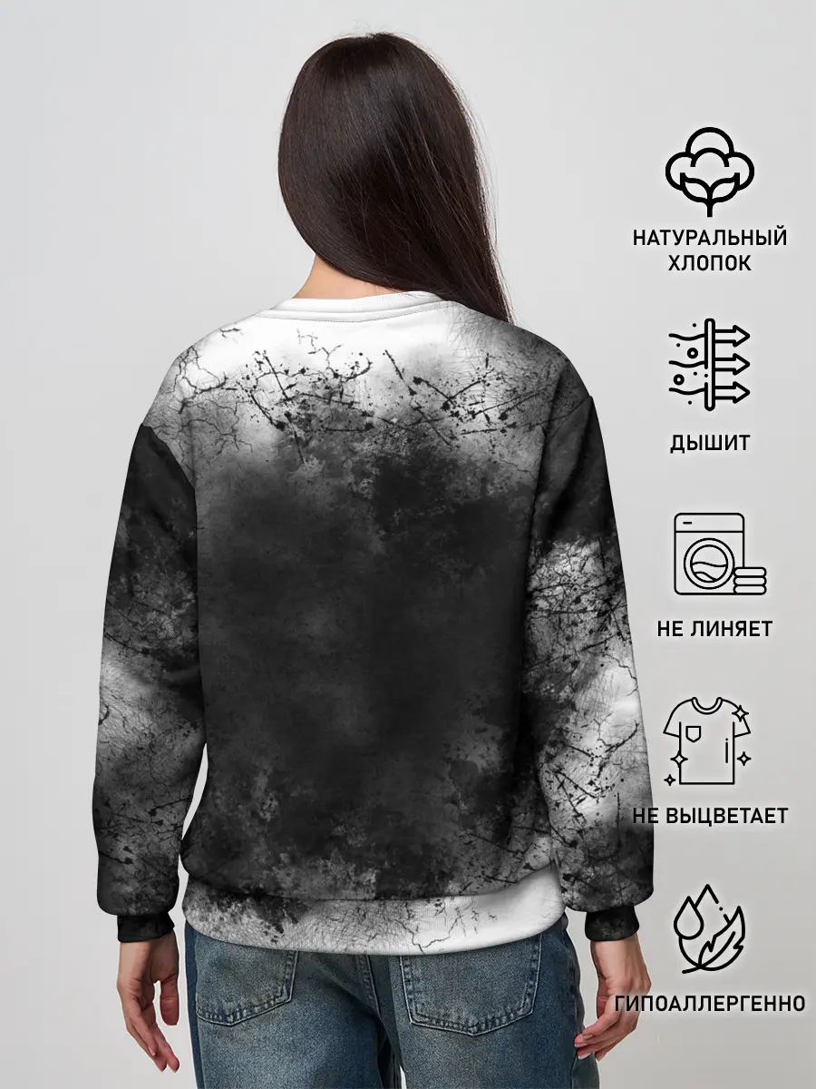 Женский свитшот / Гатс акварель