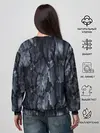 Женский свитшот / Черный Ворон