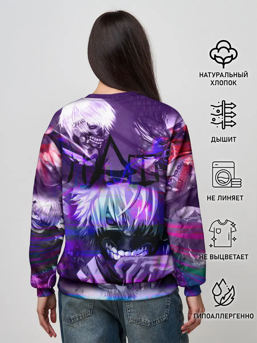 Женский свитшот / Ретро Рейв Гуль