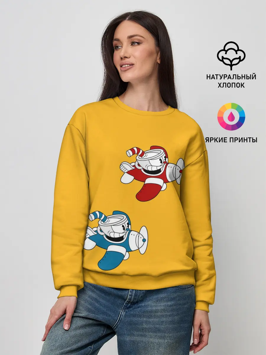 Женский свитшот / CUPHEAD