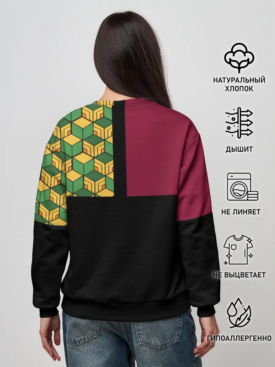 Женский свитшот / Гию Томиока Kimetsu no Yaiba