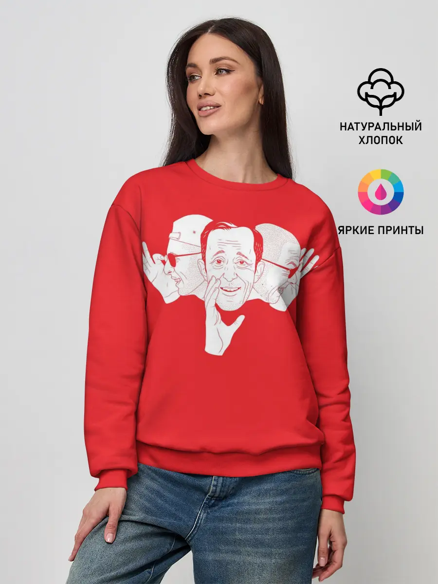 Женский свитшот / КРОВОСТОК