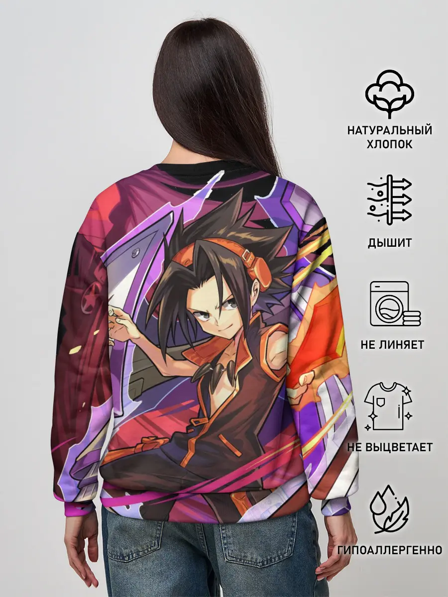 Женский свитшот / Шаман Кинг