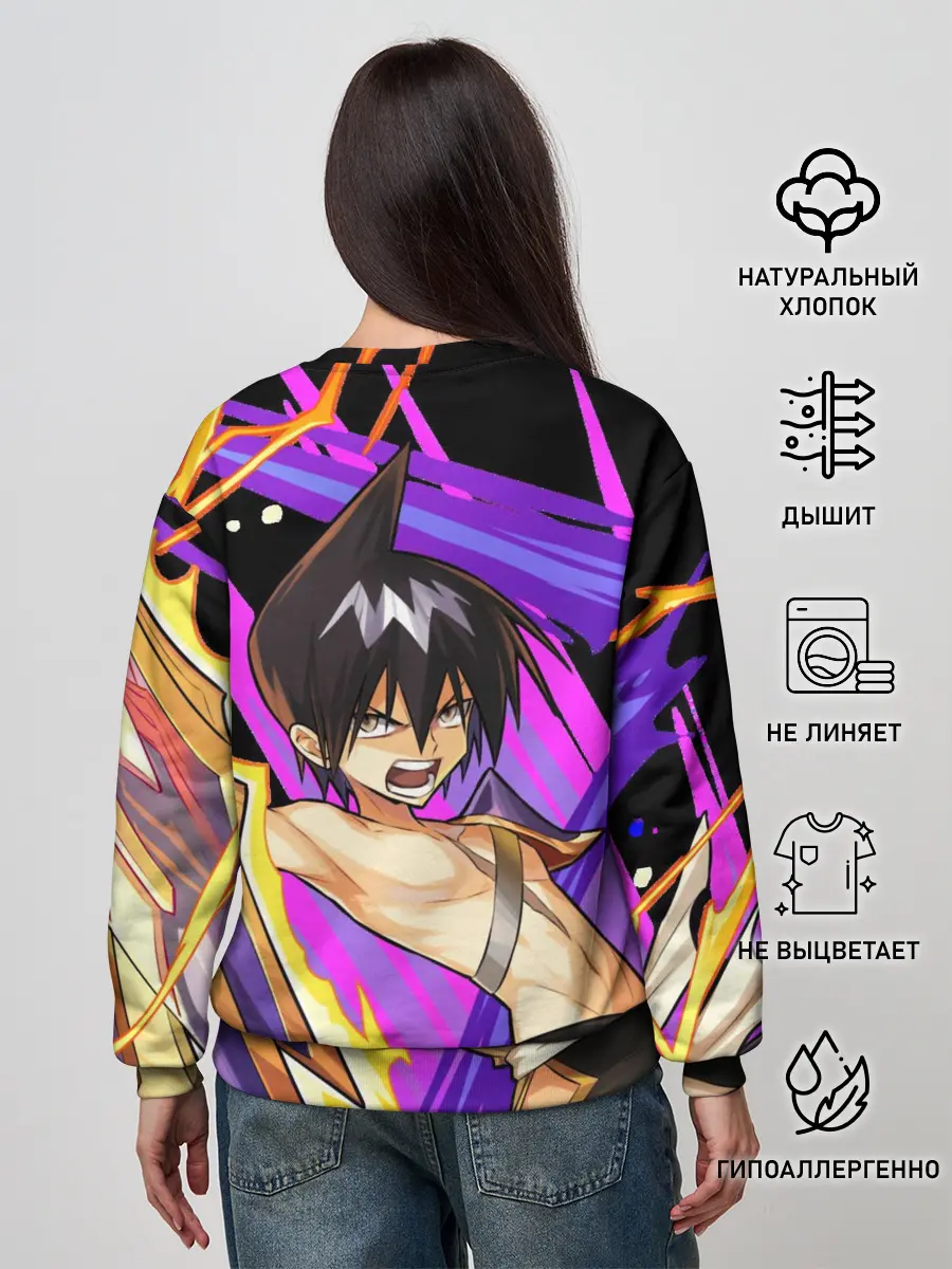 Женский свитшот / Шаман Кинг