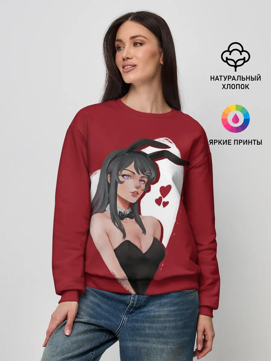 Женский свитшот / Маи Love