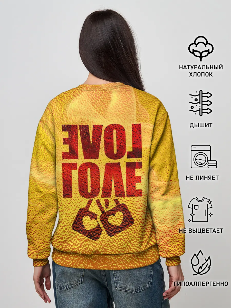 Женский свитшот / LOVE