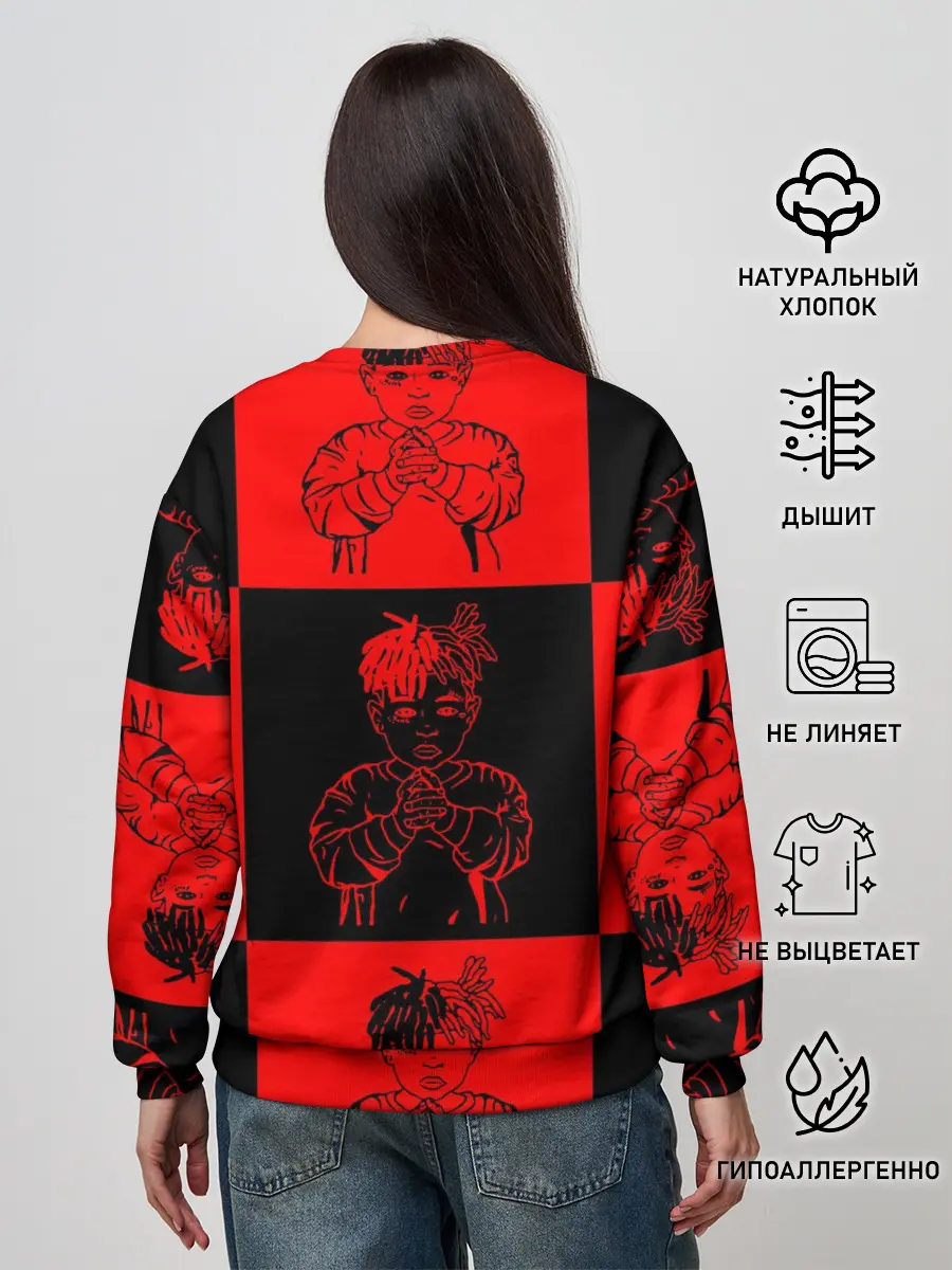 Женский свитшот / XXXTENTACION LOVE