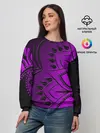 Женский свитшот / Сирень 3D