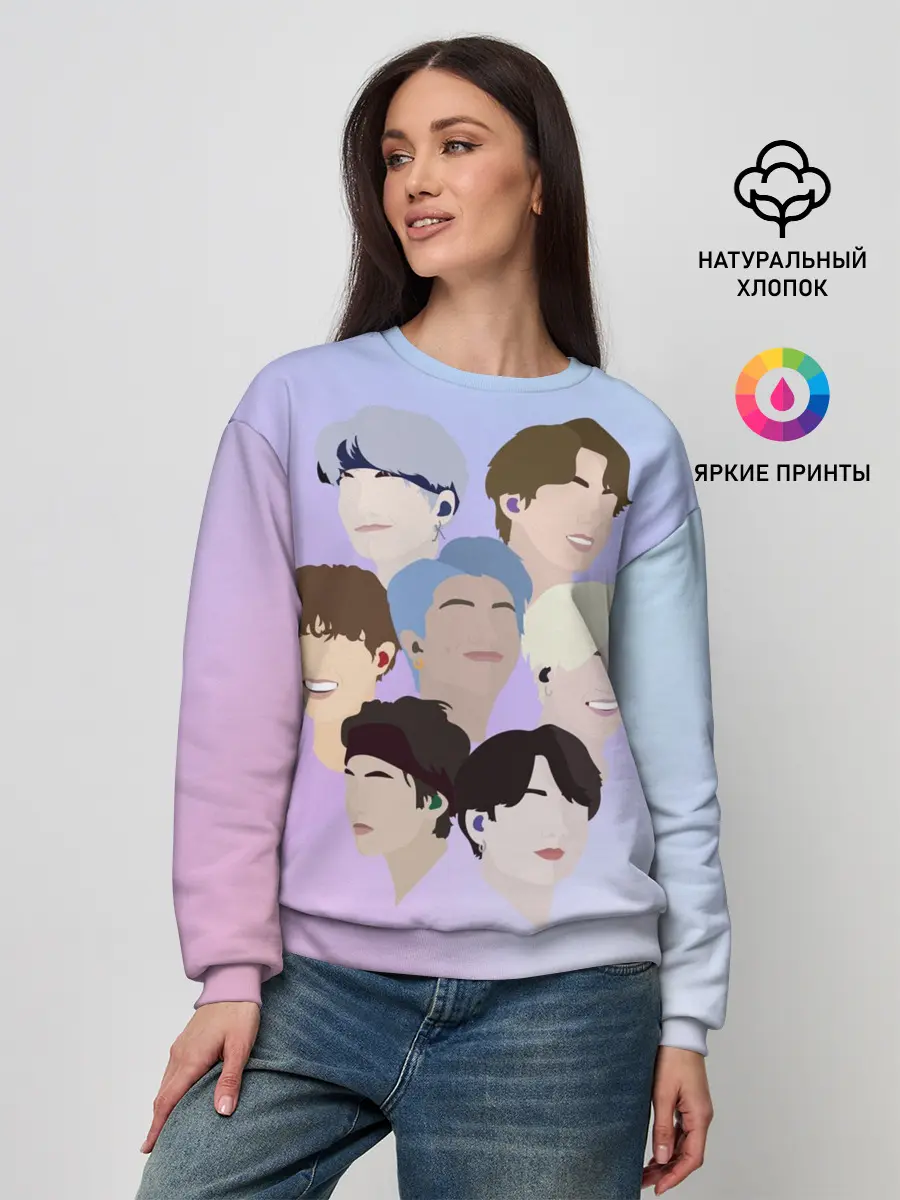 Женский свитшот / БТС Bangtan Boys BTS
