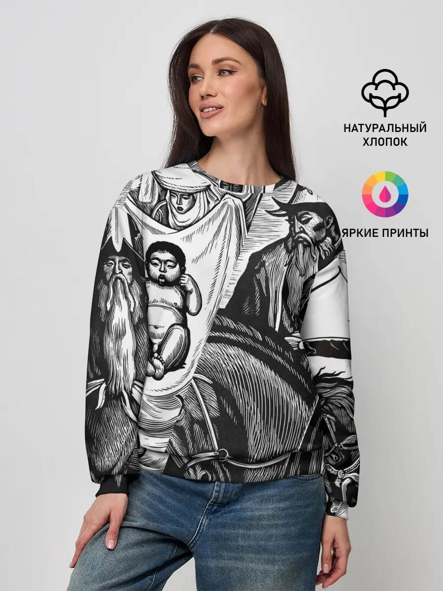 Женский свитшот / ЭПОС МАНАС