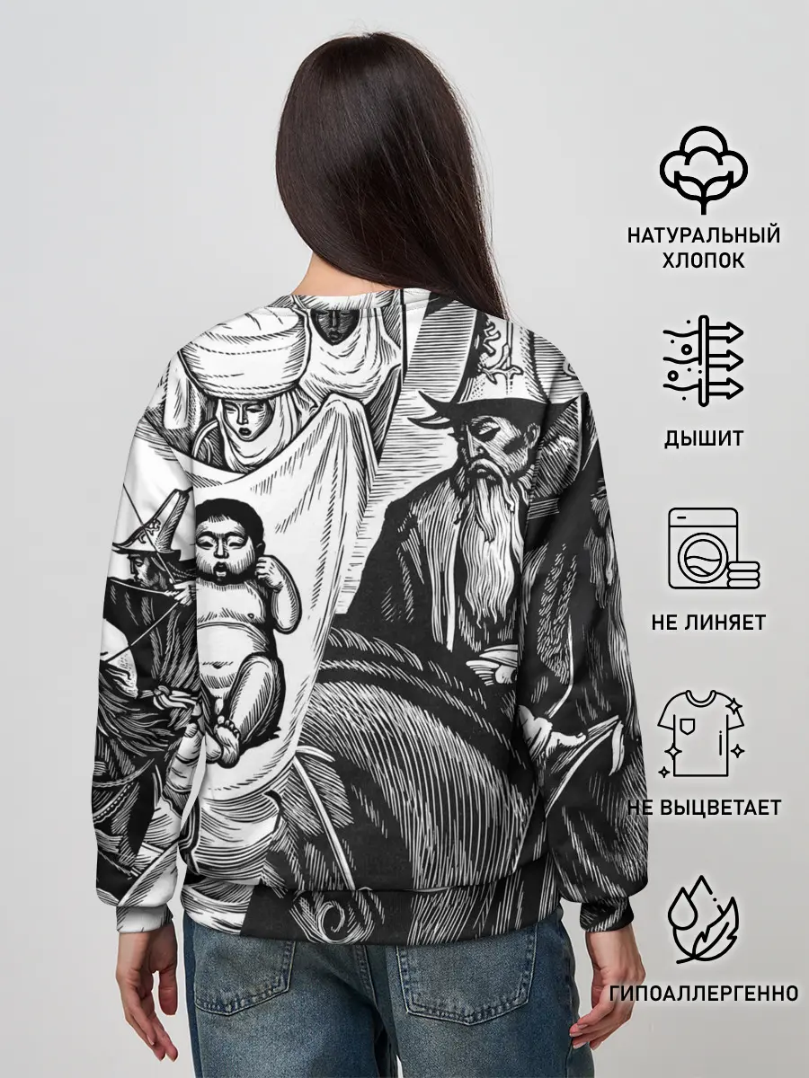 Женский свитшот / ЭПОС МАНАС