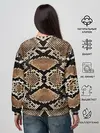 Женский свитшот / Snake Skin