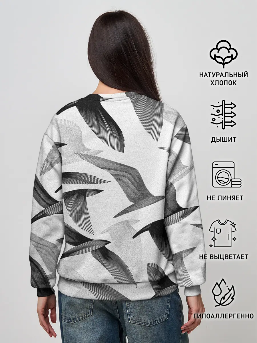 Женский свитшот / Барбер