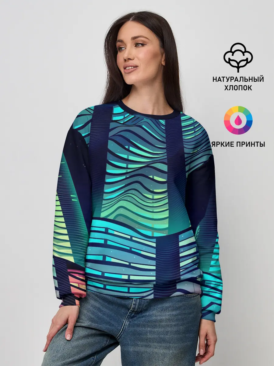 Женский свитшот / Минимализм