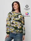 Женский свитшот / Ромашки