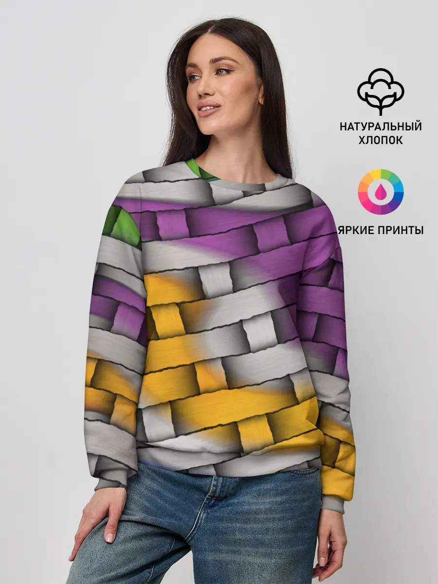 Женский свитшот / АБСТРАКТ