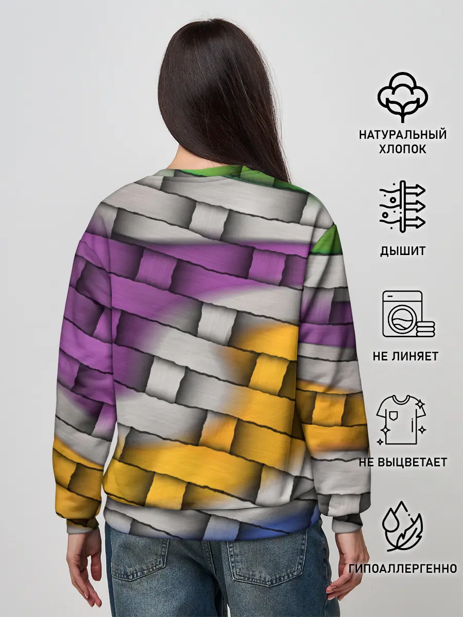 Женский свитшот / АБСТРАКТ