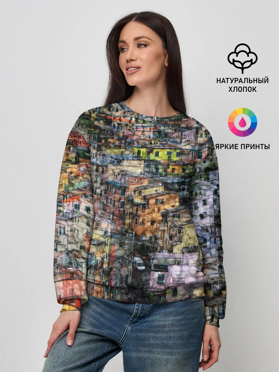 Женский свитшот / ГОРОДОК