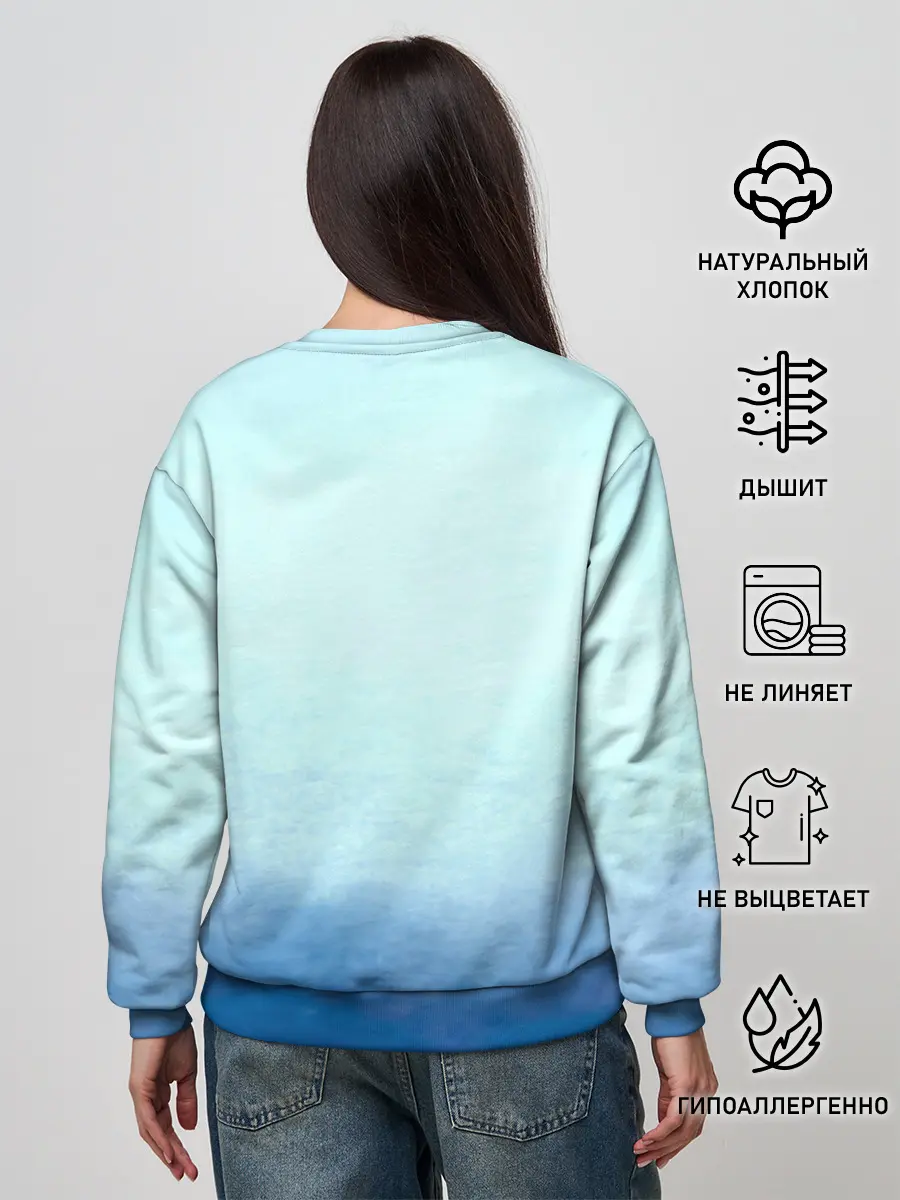 Женский свитшот / Гию Томиока Kimetsu no Yaiba