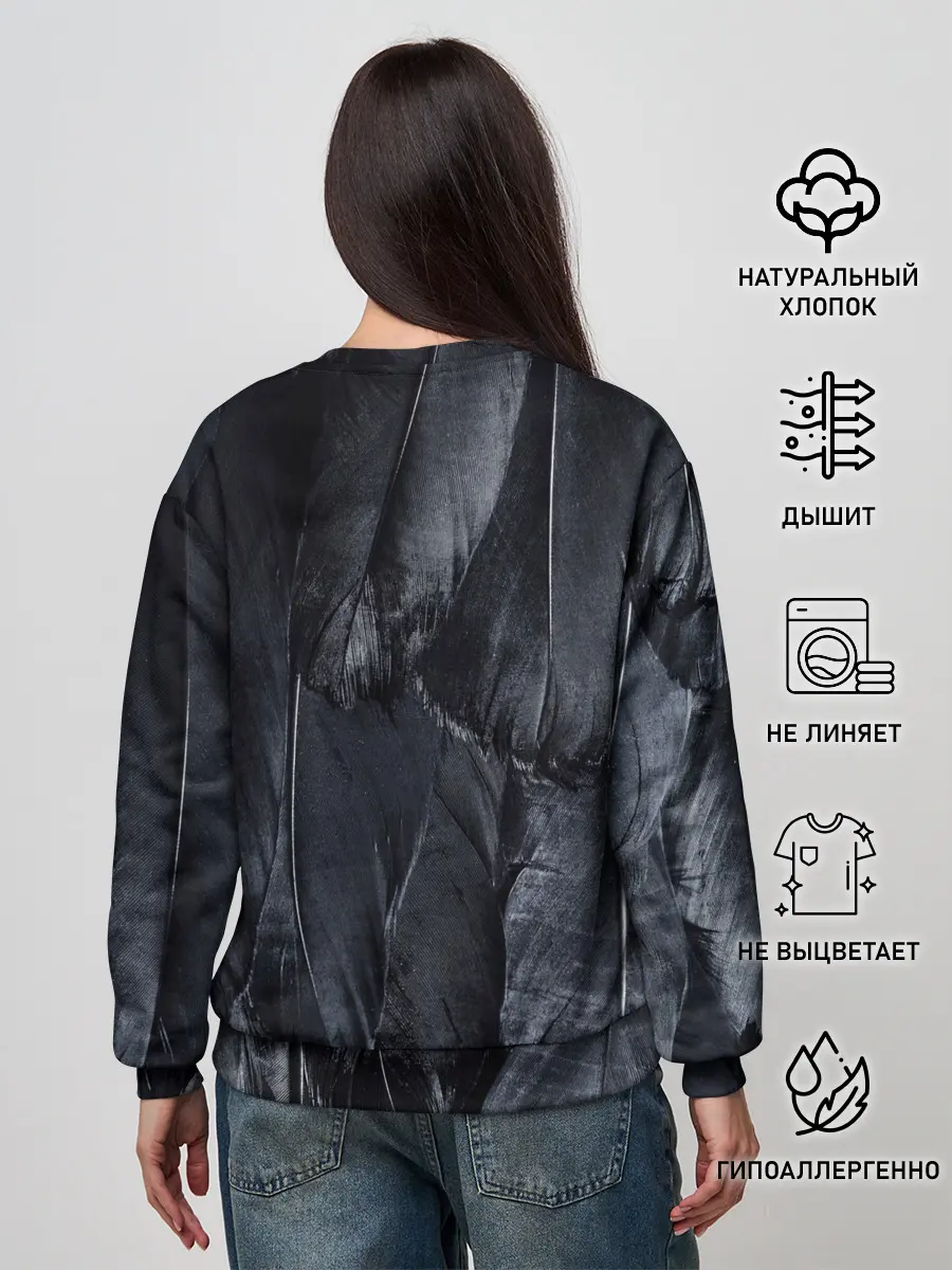 Женский свитшот / ВОРОНА