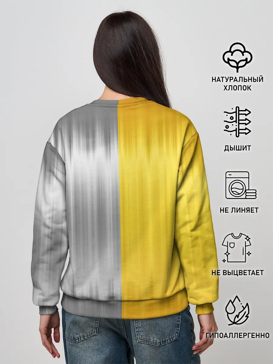 Женский свитшот / Gold and Silver