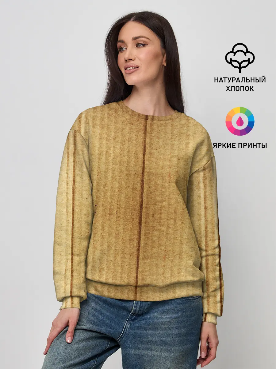 Женский свитшот / Картон