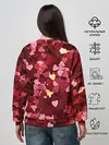 Женский свитшот / Сердца | Hearts