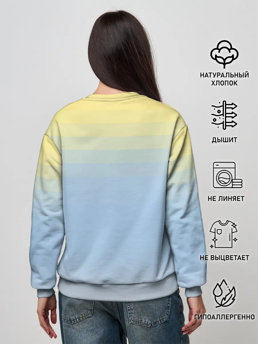 Женский свитшот / филин