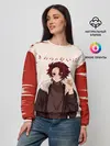 Женский свитшот / Танджиро Камадо Kimetsu no Yaiba