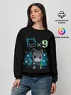 Женский свитшот / У меня 9 жизней